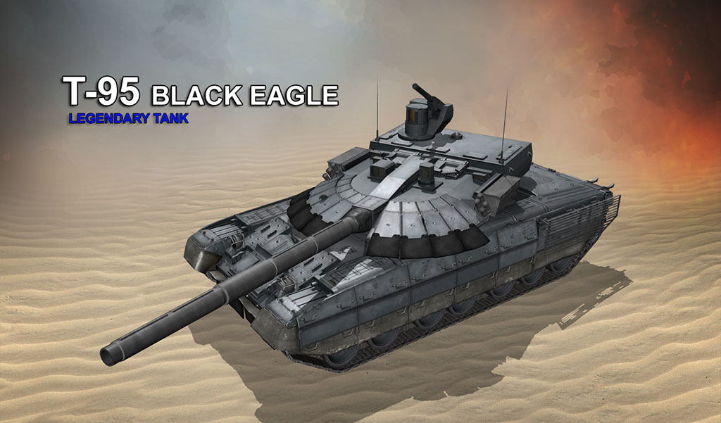T-95 Black Eagle tank | 3D model